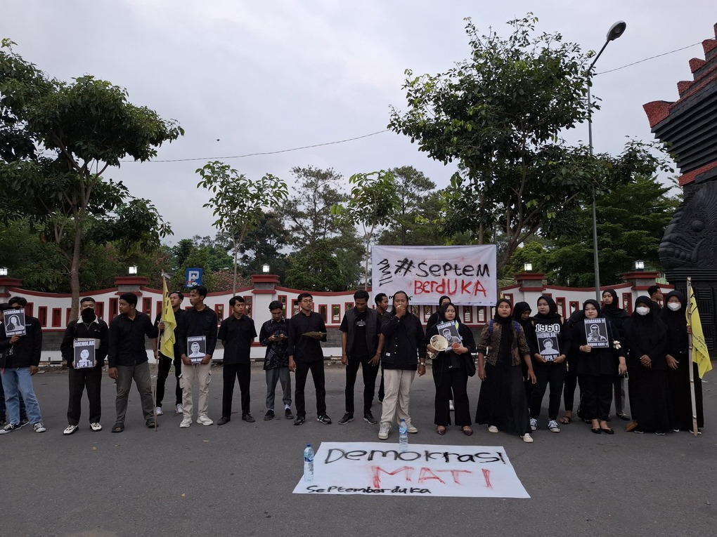 PMII Blitar gelar aksi  "September Duka", desak pembebasan aktivis yang ditahan