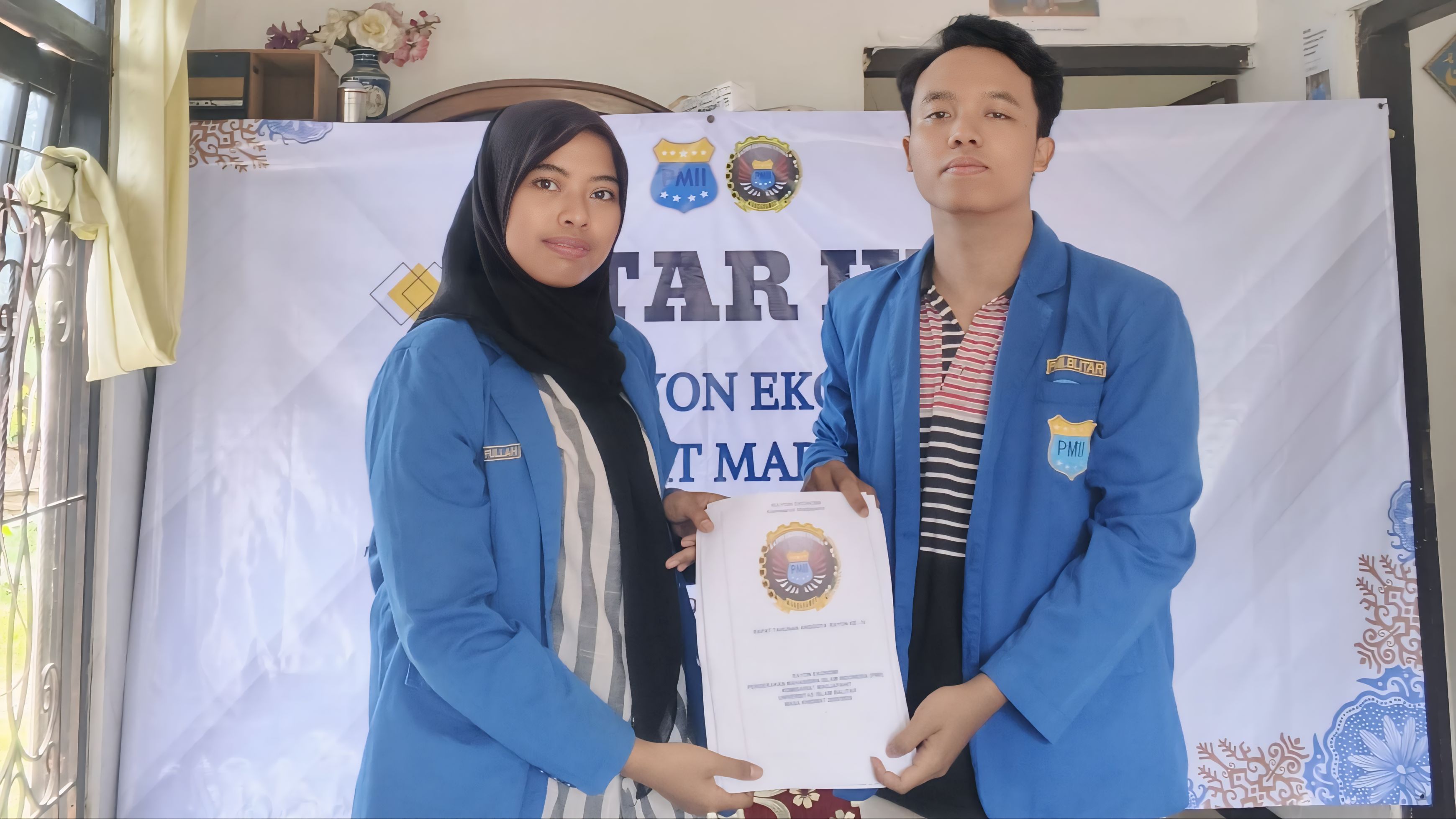 PMII Rayon Ekonomi Unisba Blitar sukses gelar RTAR IV, M Risko Saputra terpilih jadi Ketua Baru
